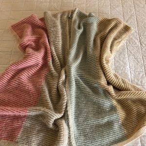 Anthropologie light-weight, fuzzy wrap.